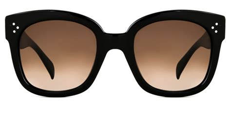 Celine CL41805/S New Audrey 807/HA Sunglasses in Black 